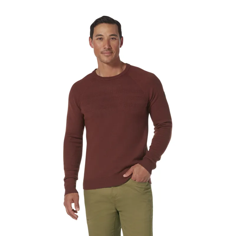 Royal Robbins Mens Ventour Sweater Red Rock Heather-4