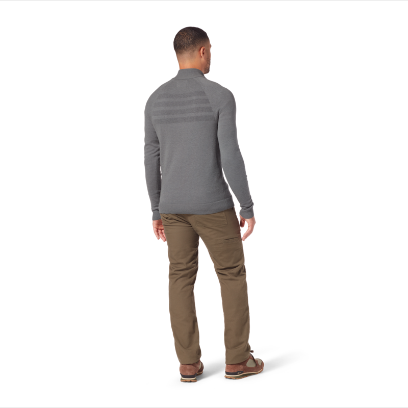 Royal Robbins Mens Ventour Zip Sweater River Rock Heather-3