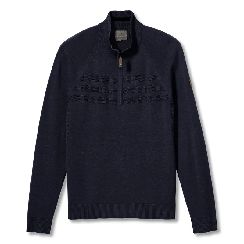 Royal Robbins Mens Ventour Zip Sweater Naval