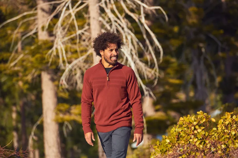 Royal Robbins Mens Ventour Zip Sweater River Rock Heather-5