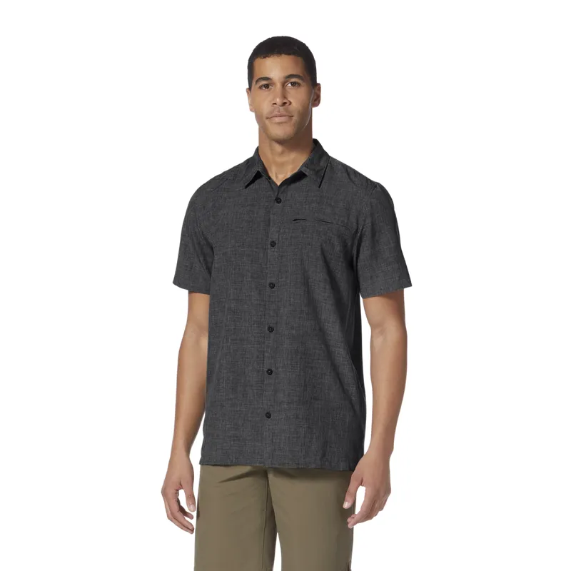 Royal Robbins Men's Amp Lite SS Shirt Charcoal-1