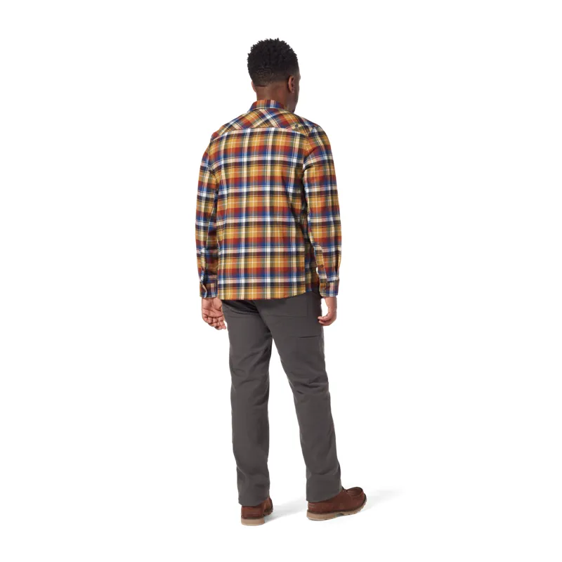 Royal Robbins Mens Thermotech Ren Plaid Shirt Wood Thrush/Yuba-3