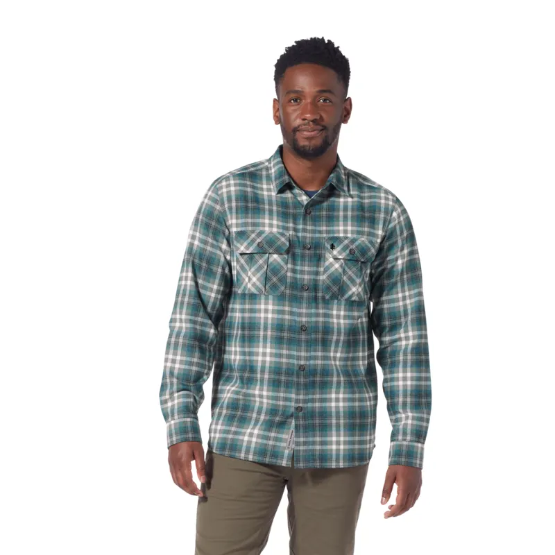 Royal Robbins Mens Lost Coast Flannel LS Shirt River Rock/Rockport-3
