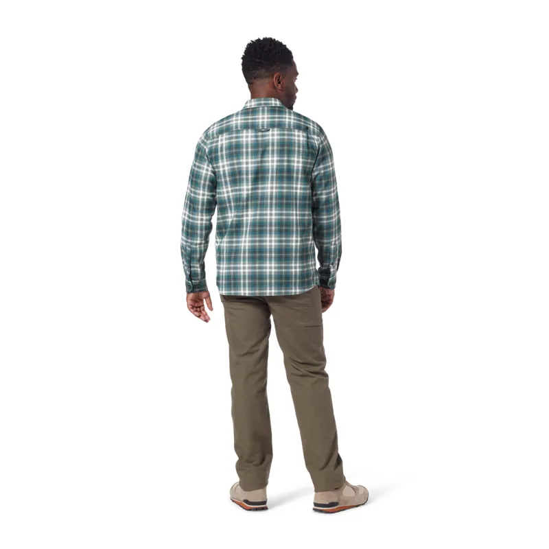 Royal Robbins Mens Lost Coast Flannel LS Shirt River Rock/Rockport-2