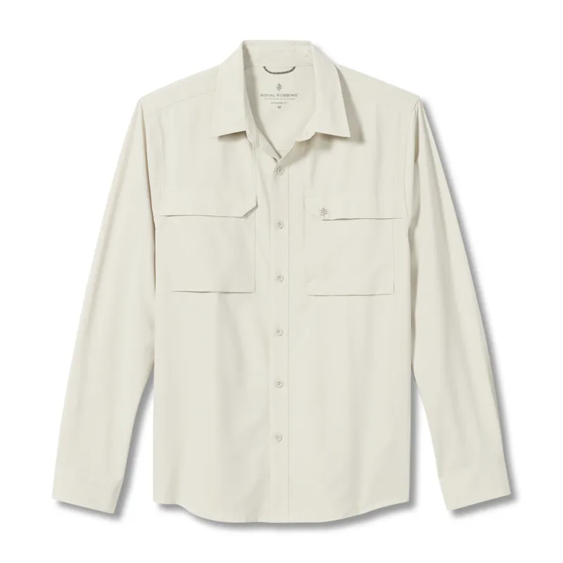 Royal Robbins Men's Expedition Pro LS Shirt Soapstone