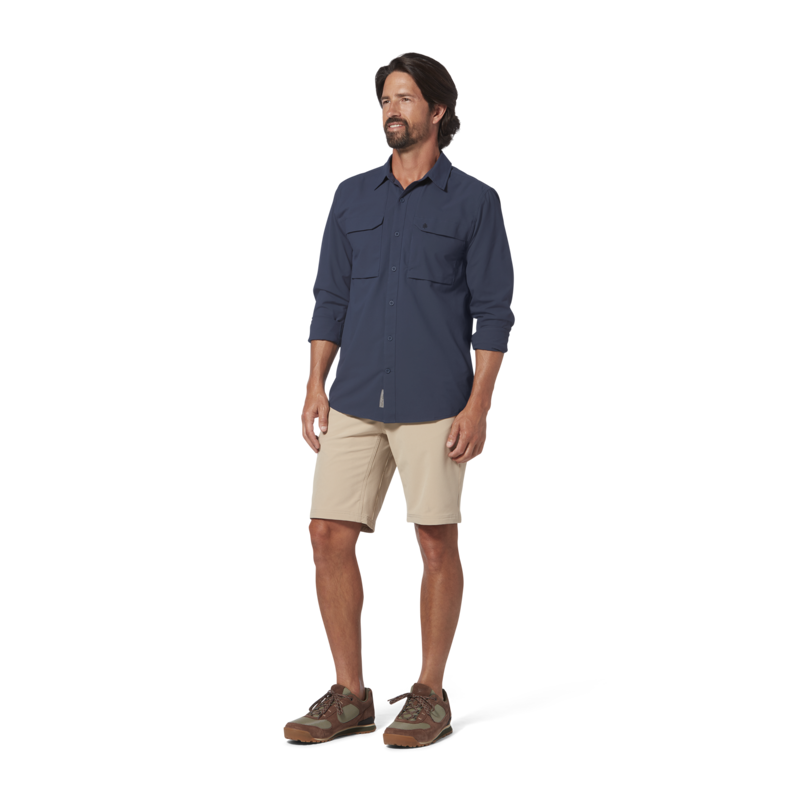 Royal Robbins Mens Expedition Pro LS Shirt Navy-3