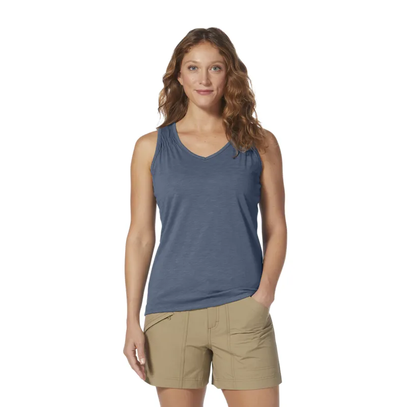 Royal Robbins Women's Featherweight Slub Tank Sea-1