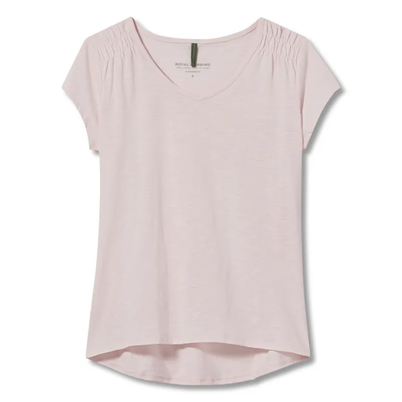 Royal Robbins Women's Featherweight Slub Tee Pale Lilac
