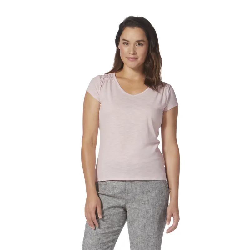 Royal Robbins Women's Featherweight Slub Tee Pale Lilac-1