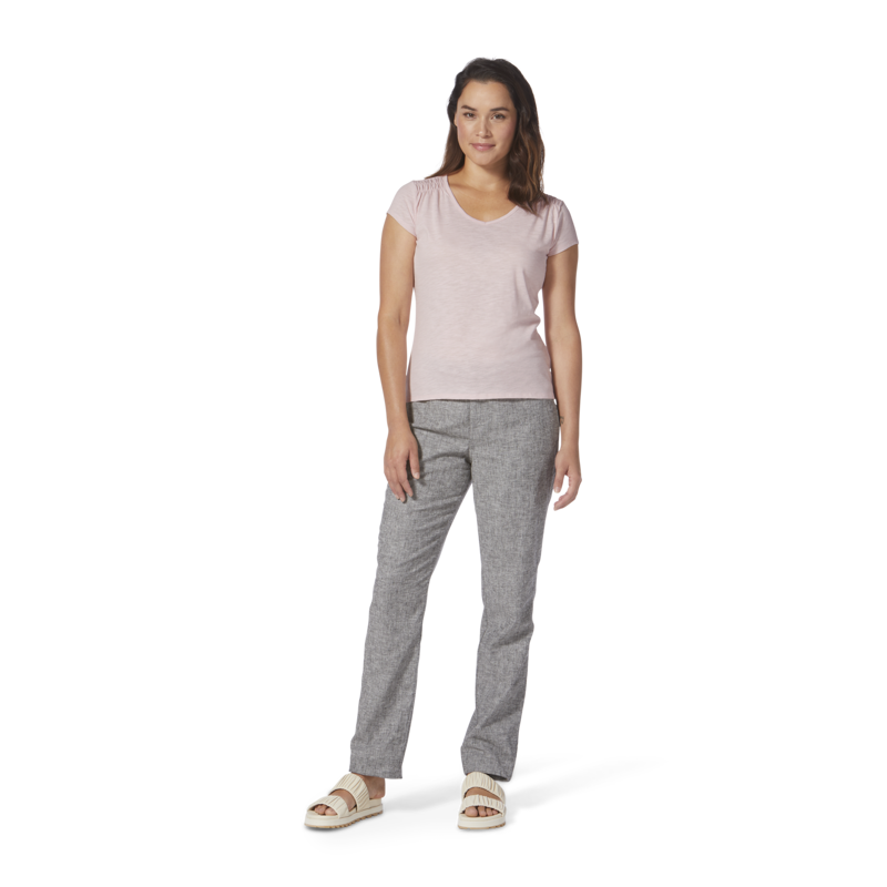 Royal Robbins Women's Featherweight Slub Tee Pale Lilac-2