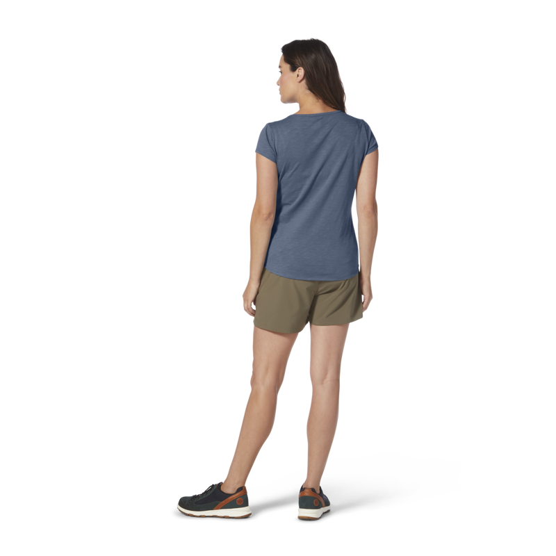Royal Robbins Women's Featherweight Slub Tee Sea-3