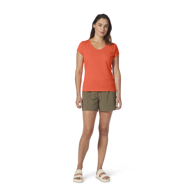 Royal Robbins Damen T-Shirt Federleicht – V-Ausschnitt, Atmungsaktiv & Schnelltrocknend