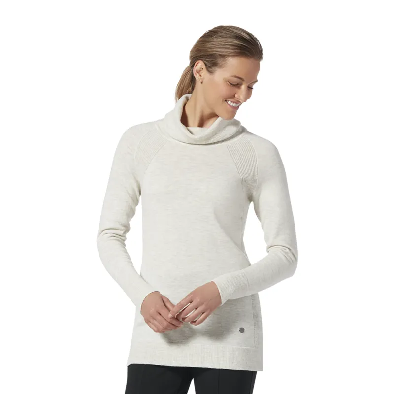 Royal Robbins Womens Westlands Funnel Sweater Sand Dollar-2