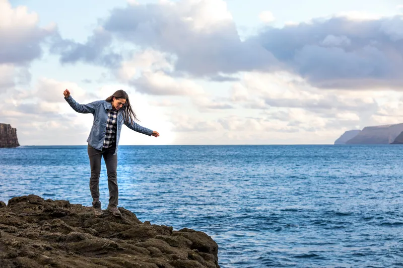 Royal Robbins Womens Lieback Flannel LS Shirt Everglade/Timber Cove-5