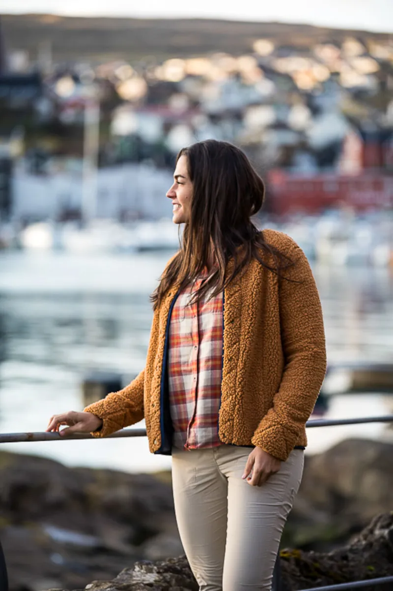 Royal Robbins Womens Lieback Flannel LS Shirt Everglade/Timber Cove-6