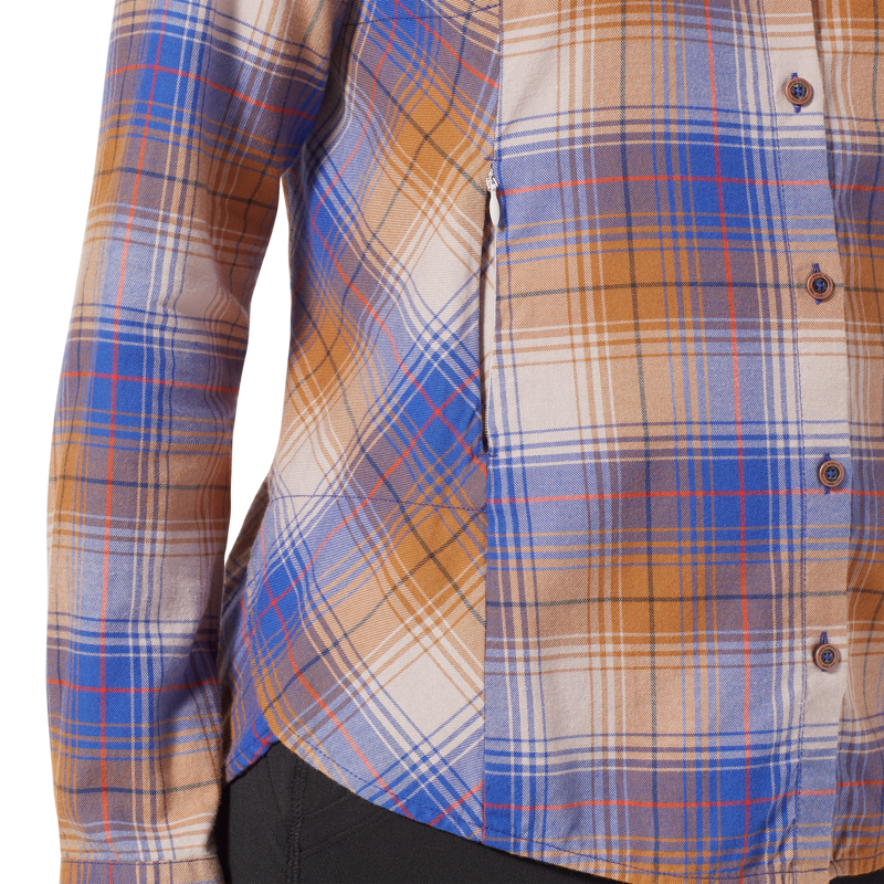 Royal Robbins Womens Dream Trekker Flannel Shirt Sphinx/Rena Plaid-5