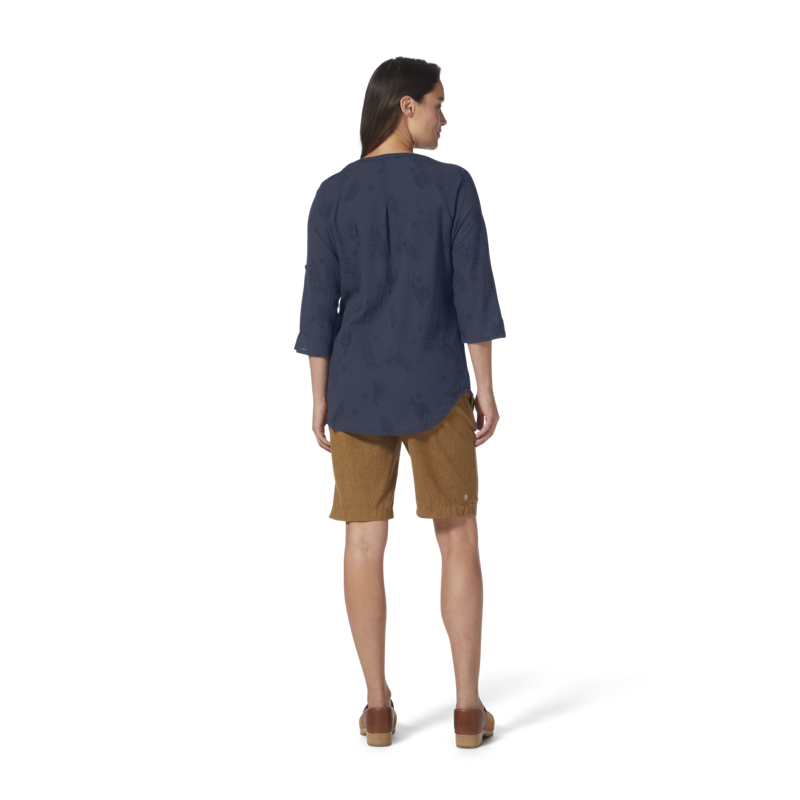 Royal Robbins Women's Oasis Tunic II 3/4 Sleeve Navy-3