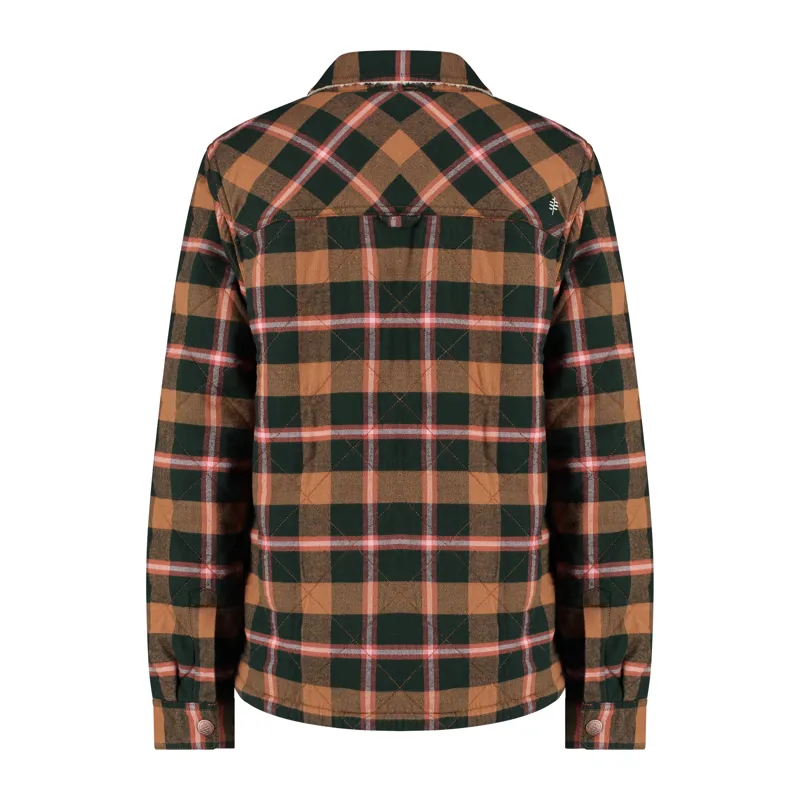 Royal Robbins Women's Snowcap Lined Flannel LS Pine Grove/Pinecrest-1