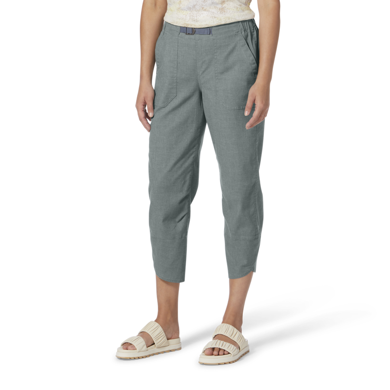 Royal Robbins Women's Hempline Capri Light Slate-1