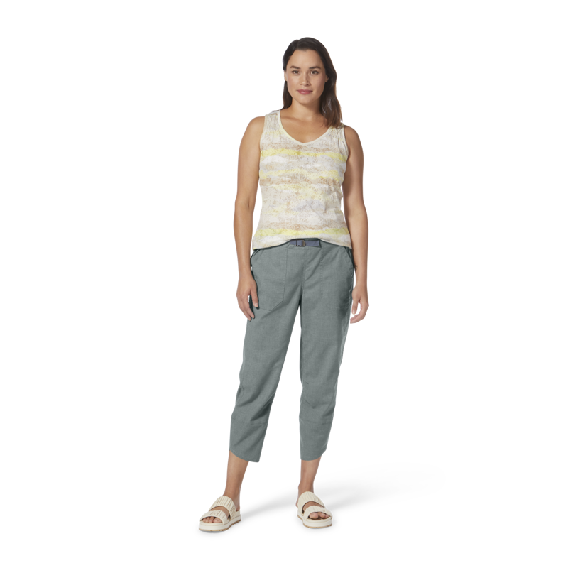 Royal Robbins Women's Hempline Capri Light Slate-2