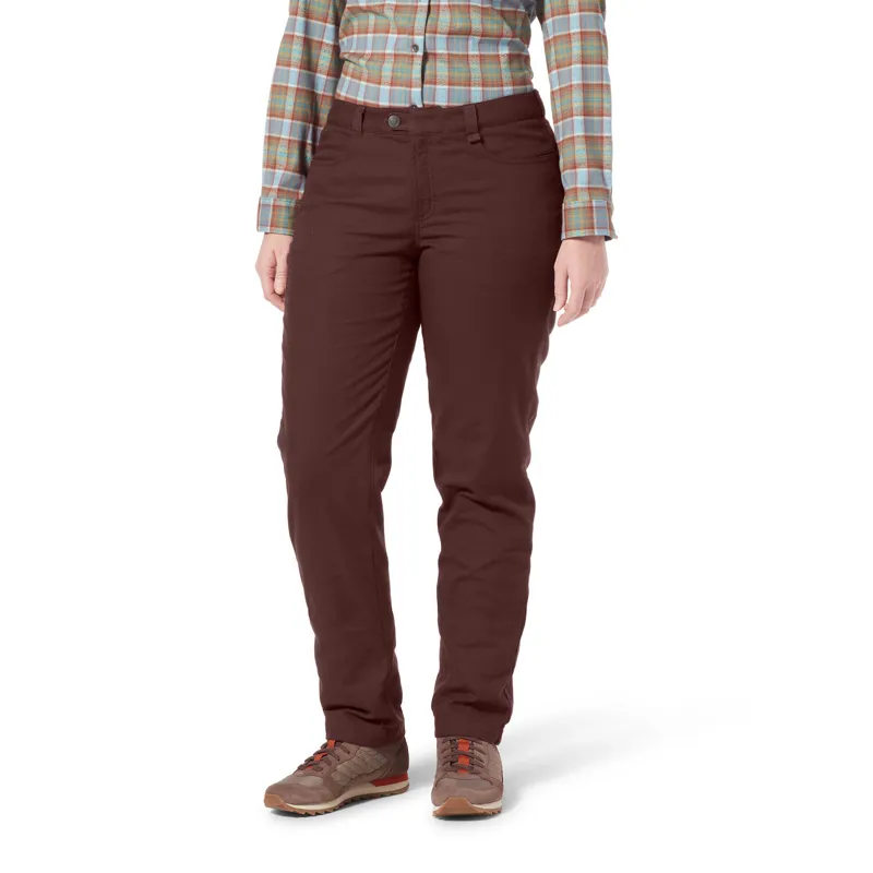 Royal Robbins Womens Billy Goat II Lined Pants Dark Mahogany-2