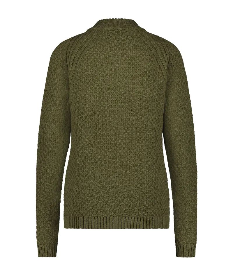 Royal Robbins Women's Westlands Mock Neck Jumper Dark Olive-1