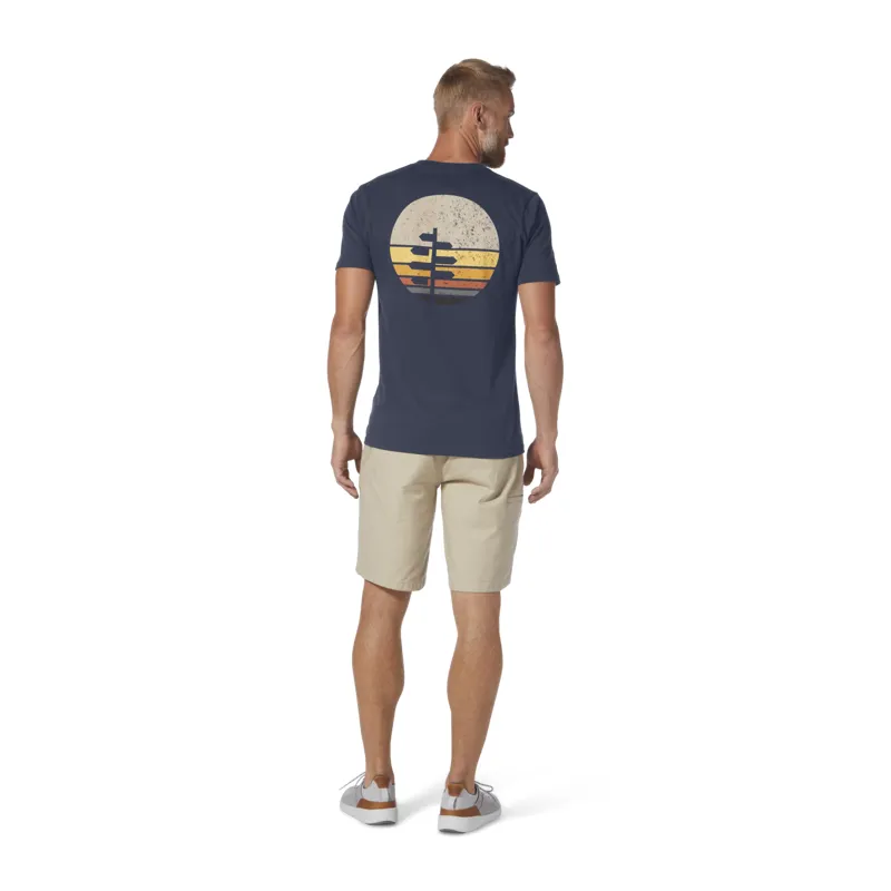 Royal Robbins Men's Sunset Tee SS Navy-3