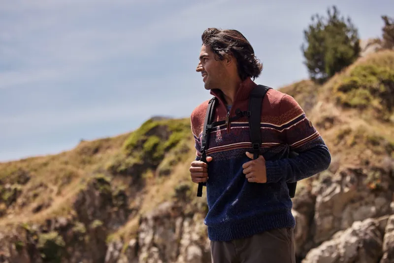 Royal Robbins Mens Sequoia Zip Sweater Black-4