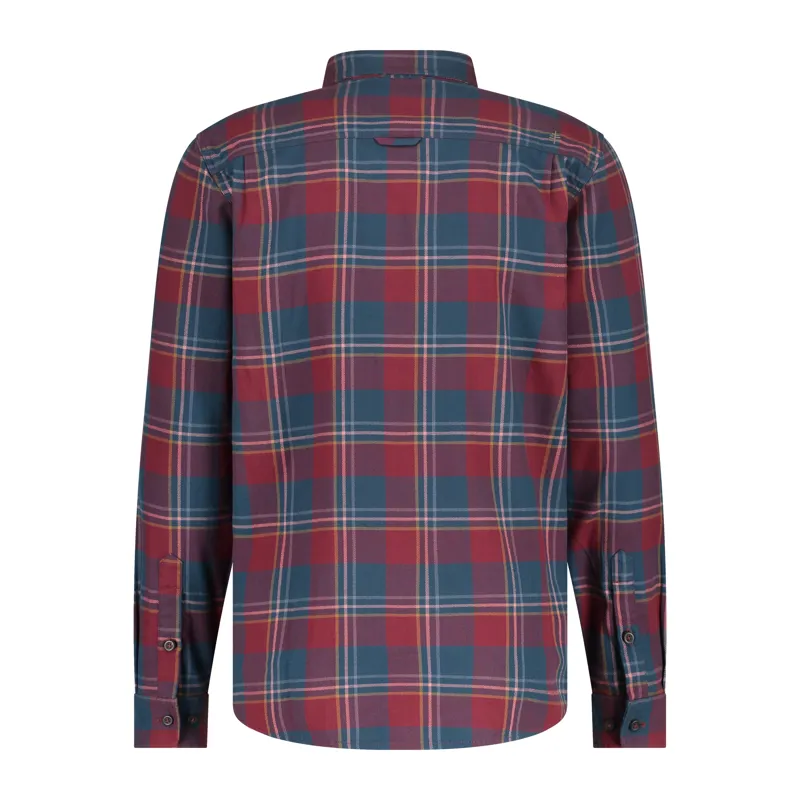 Royal Robbins Men's Lieback Cotton Flannel LS Syrah/Timbercove-1