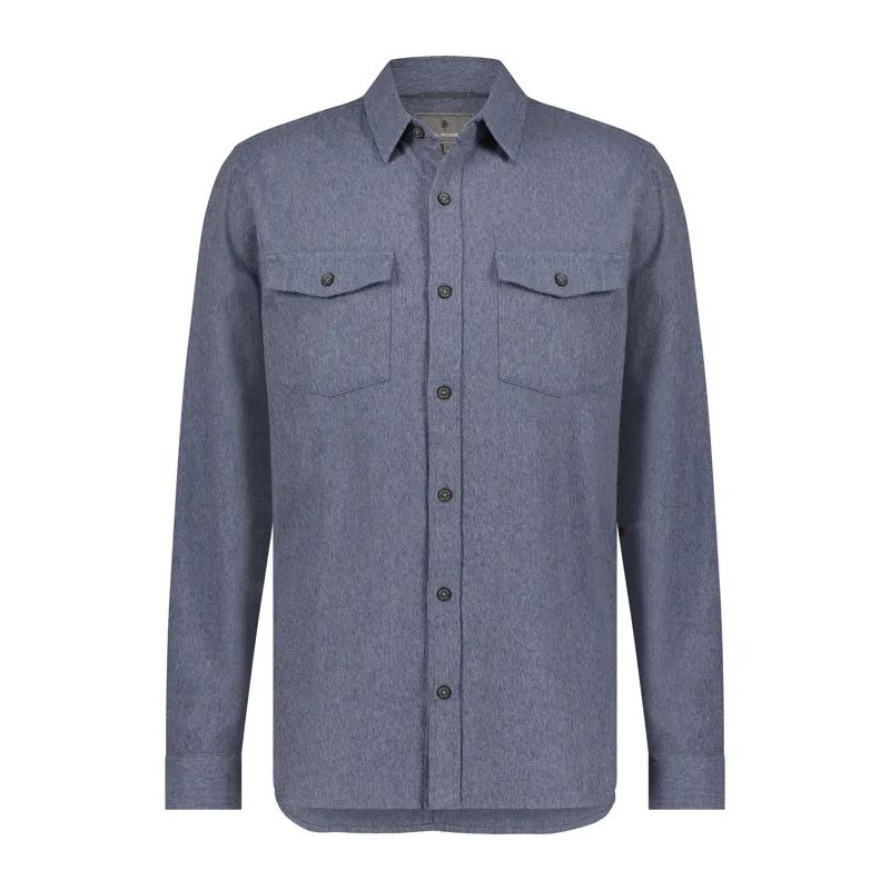 Royal Robbins Men's Bristol Cotton Twill LS Shirt Sea