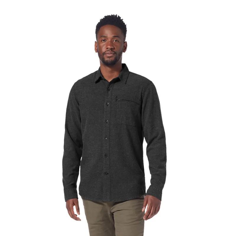 Royal Robbins Mens Coastal LS Shirt Black-2