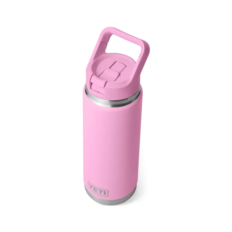 YETI Rambler 26 Oz Straw Bottle Power Pink-2
