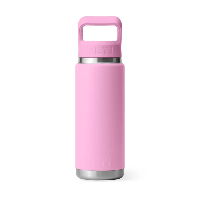 YETI Rambler 26 Oz Straw Bottle Power Pink-1