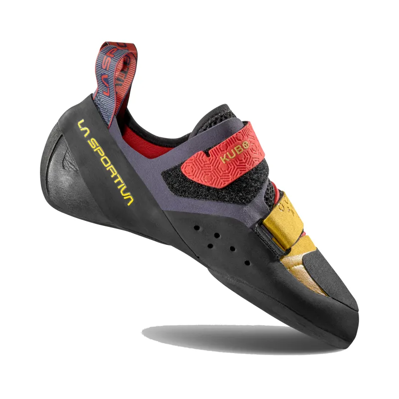 La Sportiva Men's Kubo Climbing Shoes Savana/Mountain Red