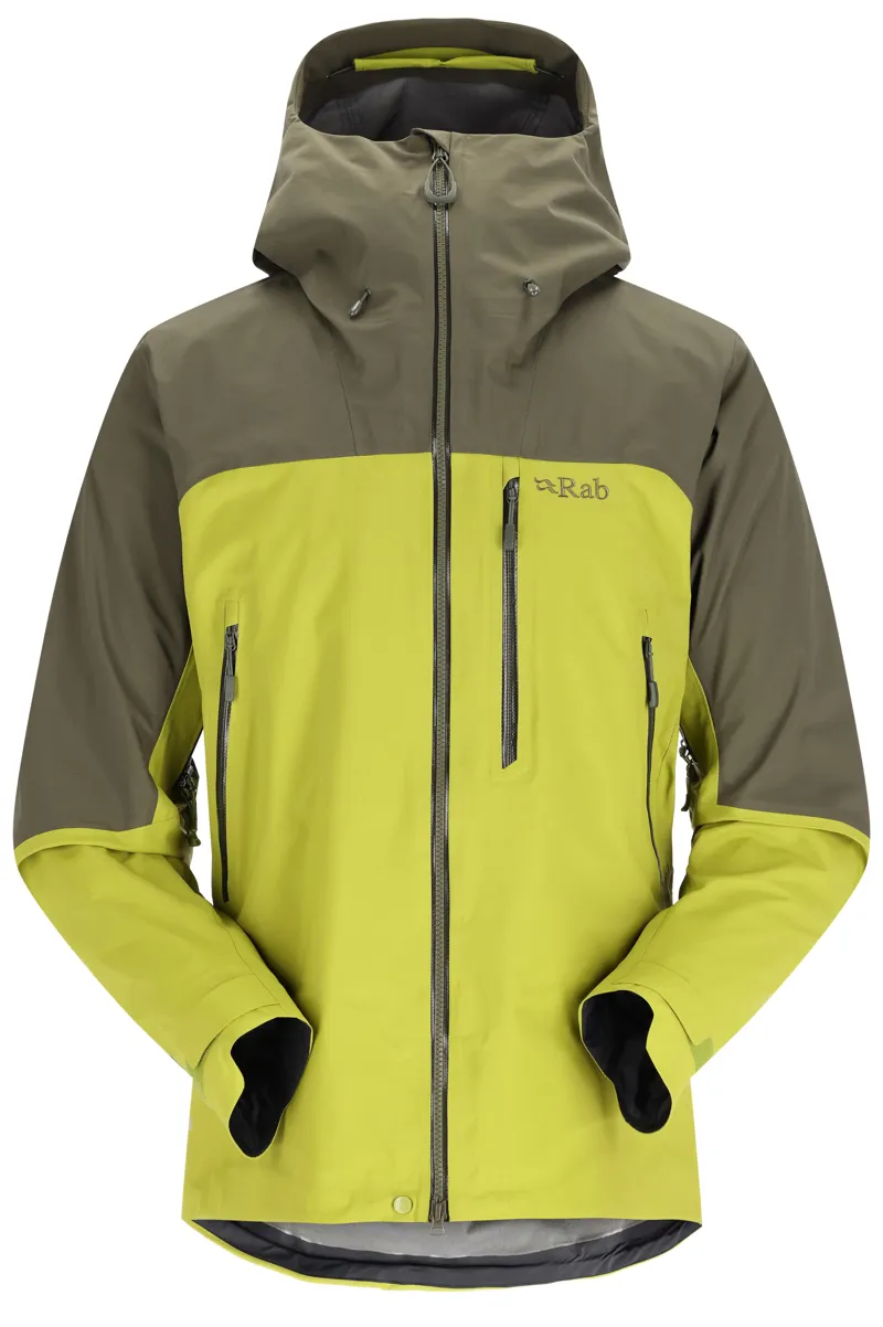 Rab Mens Zanskar GTX Jacket Army/Aspen Green