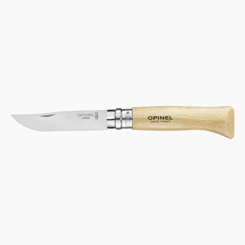 Opinel Classic No08 Stainless Steel Knife and Sheath Set DEACTIVATED-2