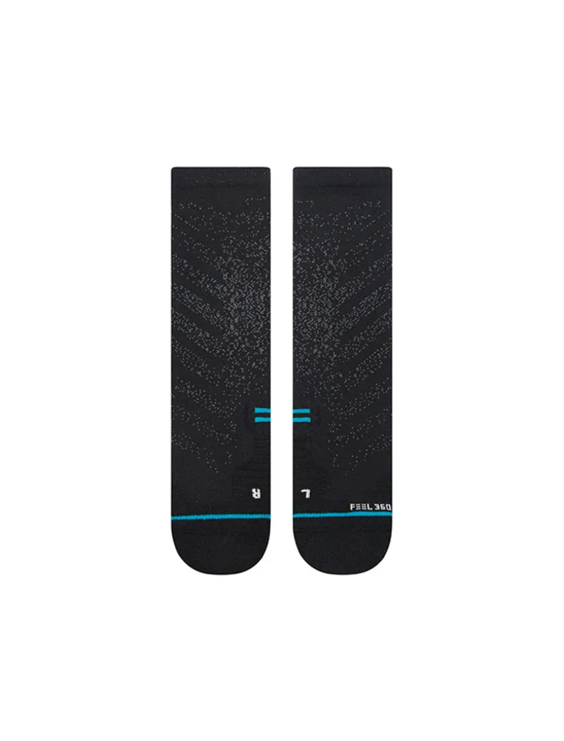 STANCE Unisex Athletic Crew Socks Black-1