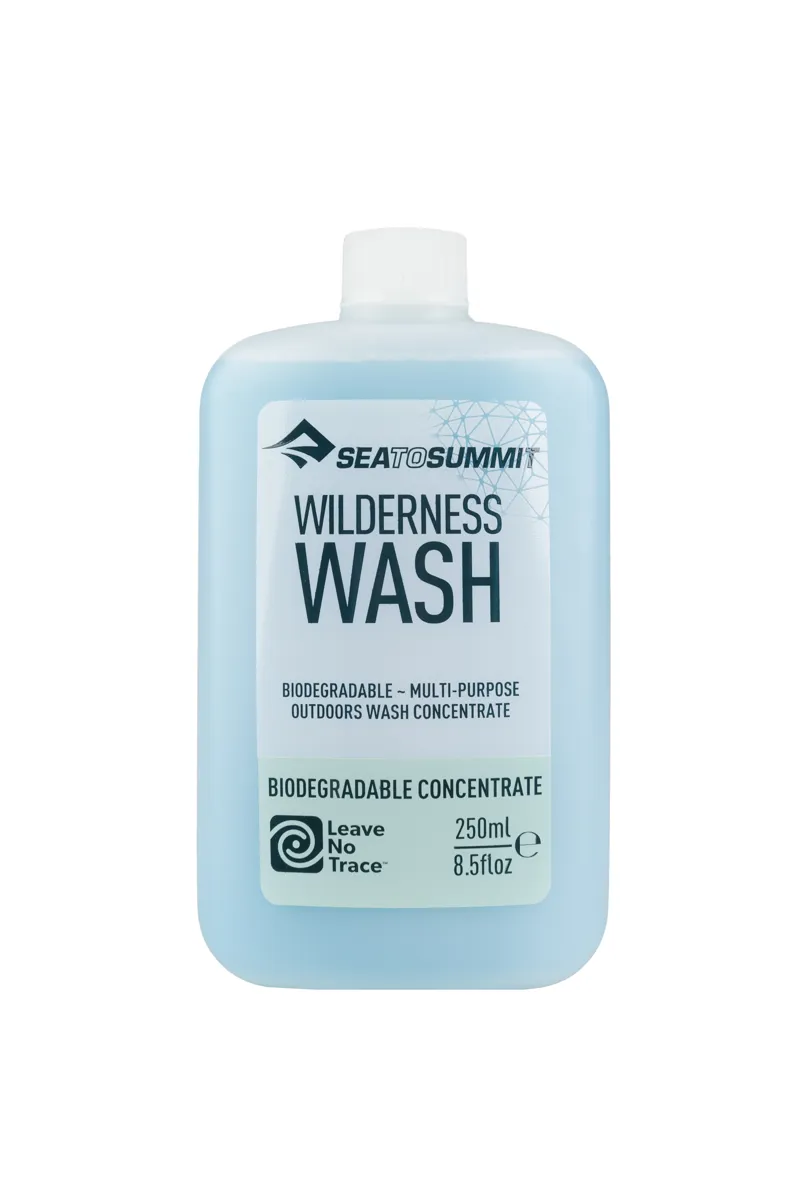 Sea to Summit Pot Scrubber and Wilderness Wash 250ml
