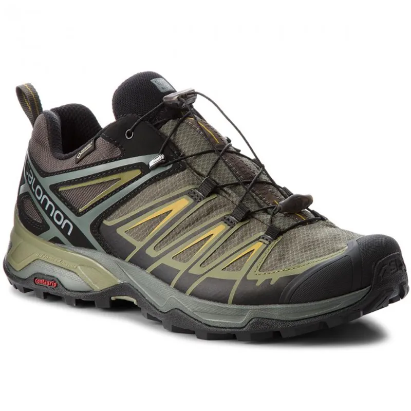 Salomon Mens X Ultra 3 GTX Castor Gray