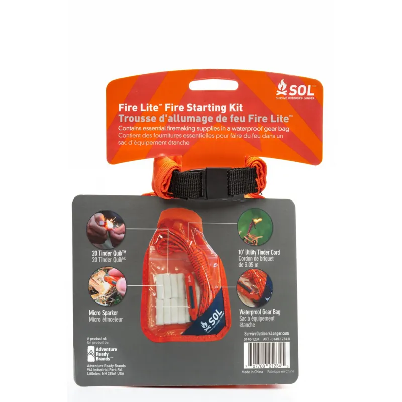 Adventure Medical S.O.L Fire Lite Kit in Dry Bag-2