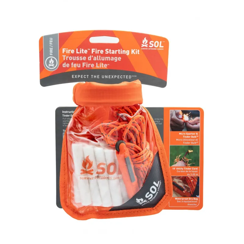 Adventure Medical S.O.L Fire Lite Kit in Dry Bag