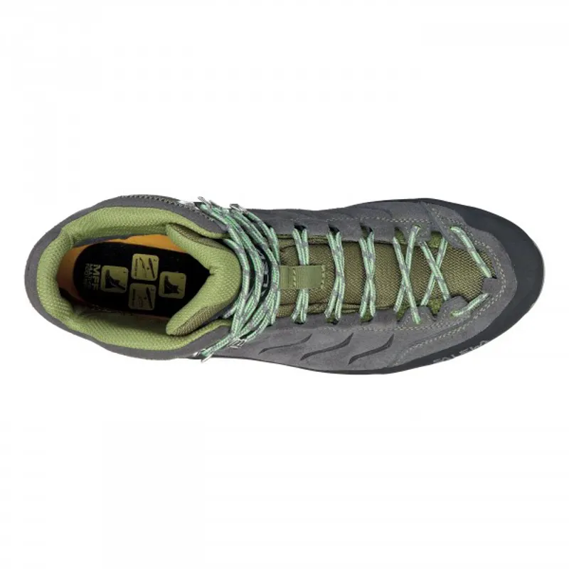 Salewa Mens Mountain Trainer Mid GTX Pewter/Emerald-1