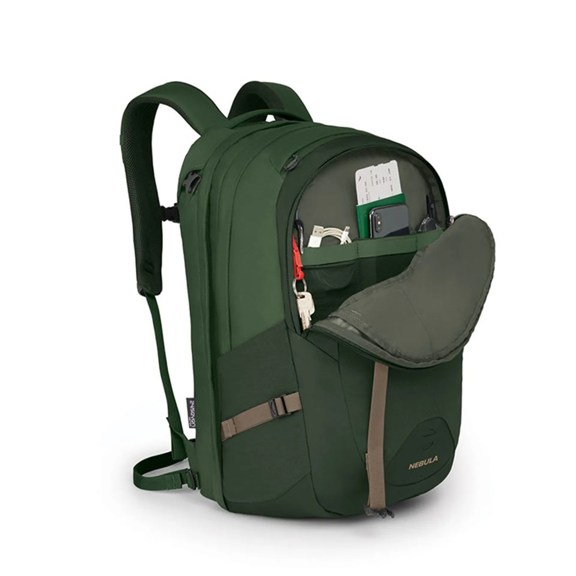 komodo green osprey backpack Packs Fairview 40 Women's Travel Backpack, Rainforest Green, X-  Convenient organization and a comfortable carry make the Osprey Comet versatile for daily commuting and urban hiking Osprey Atmos AG 65 Backpack