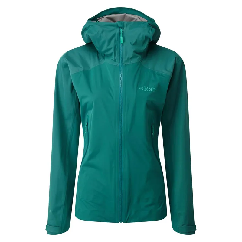 Rab Womens Kinetic Alpine Jacket Atlantis
