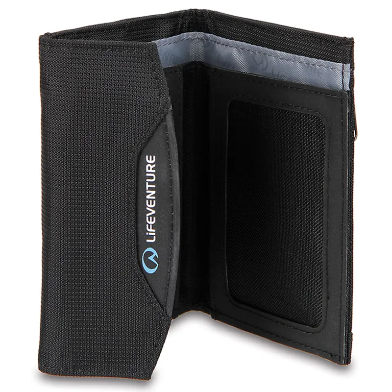 Lifeventure RFID Currency Wallet Black