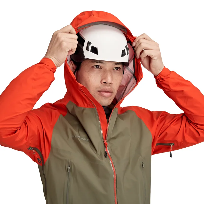 Mammut Mens Masao Light Hooded Jacket Tin Spicy-6