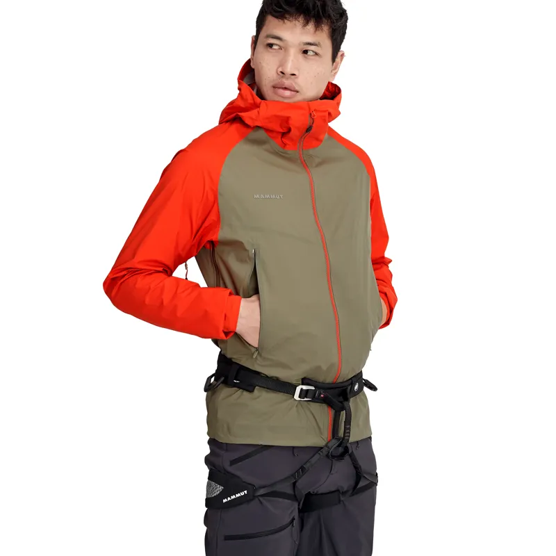 Mammut Mens Masao Light Hooded Jacket Tin Spicy-4