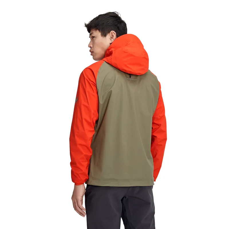 Mammut Mens Masao Light Hooded Jacket Tin Spicy-2