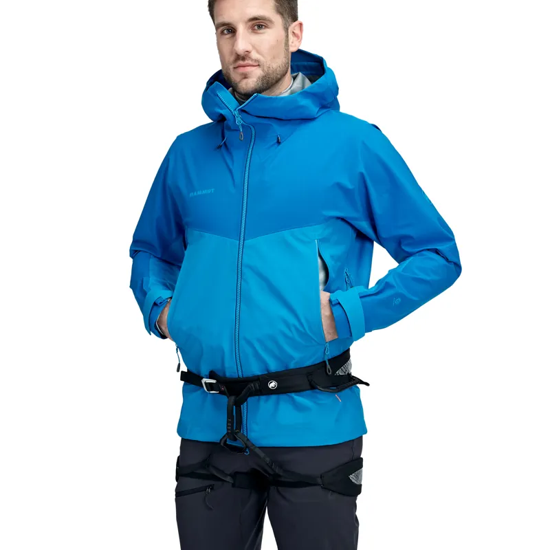 Mammut Mens Crater HS Hooded Jacket Gentian-9
