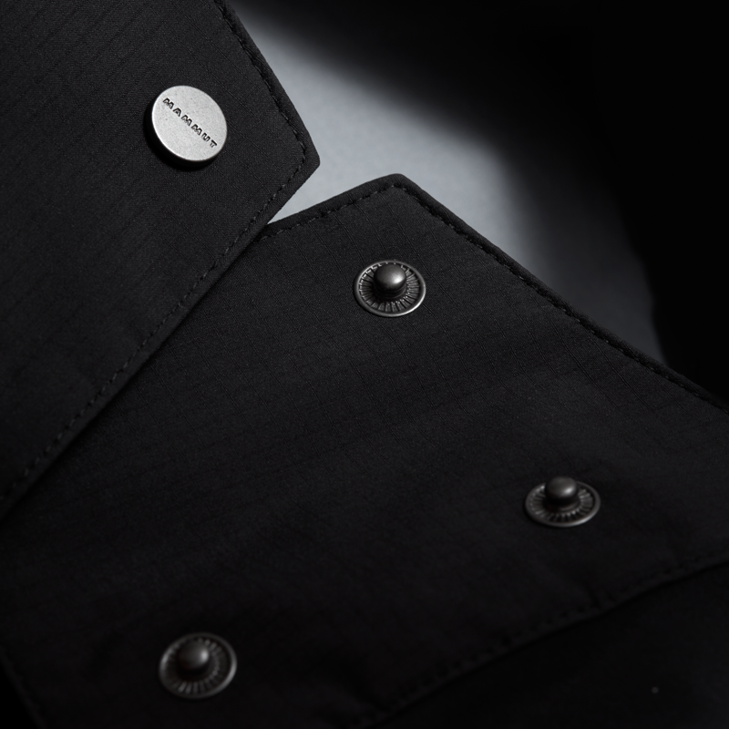 Mammut Mens Taiss Pro HS Hooded Jacket Black-5